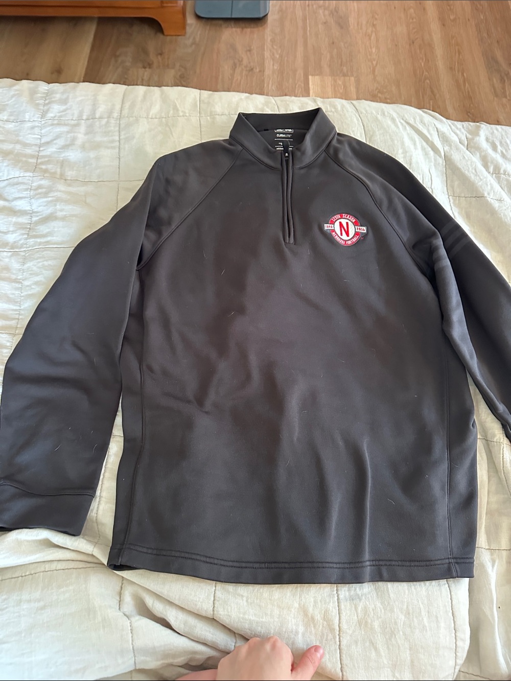 Men’s adidas Nebraska 2014 quarter zip